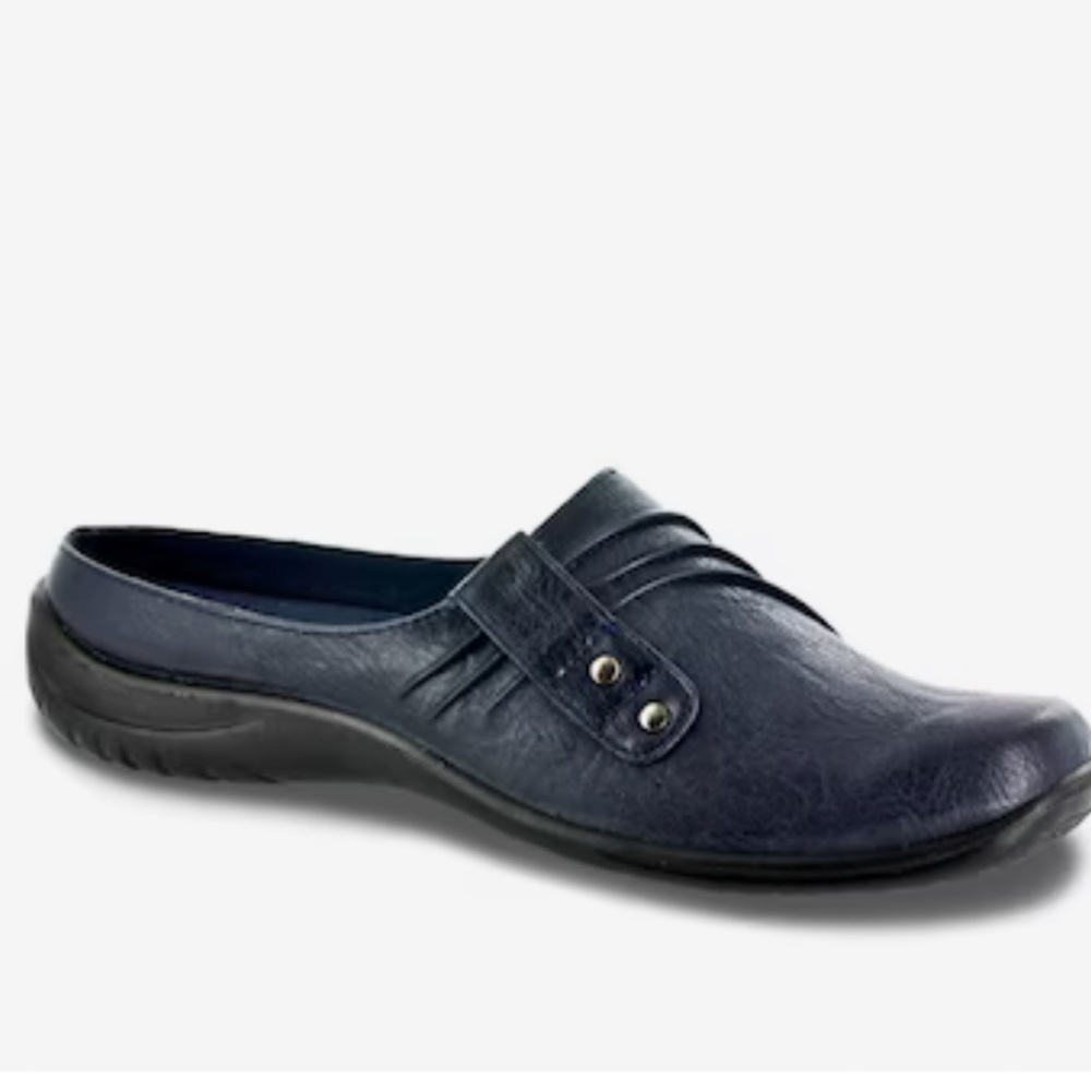 Easy Street Holly Mule, Navy, 11
